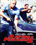 Rpido y Furioso 5 o Fast Five (2011) es la quinta pelcula de la Saga The Fast and the Furious que ser estrenada en EE.UU. el viernes 29 de Abril de 2011 donde se encienden los motores con ms accin, fuego y sobretodo nuevos automviles que sern mostrados en imgenes.
