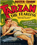AO 1933 -Tarzn lucha contra unas tribus de infieles y contra docenas de fieras salvajes en pos de ayudar a una chica y a su padre, que han sido capturados por los adoradores de Zar, el dios de los dedos de esmeralda. (FILMAFFINITY)